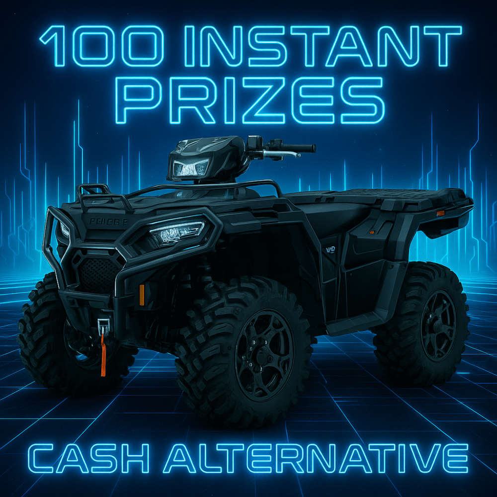 WIN Polaris Sportsman 570 EPS  + 100 Instant Prizes